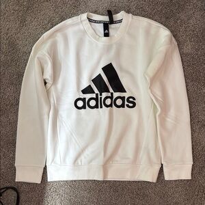 Adidas White Sweatshirt NWT